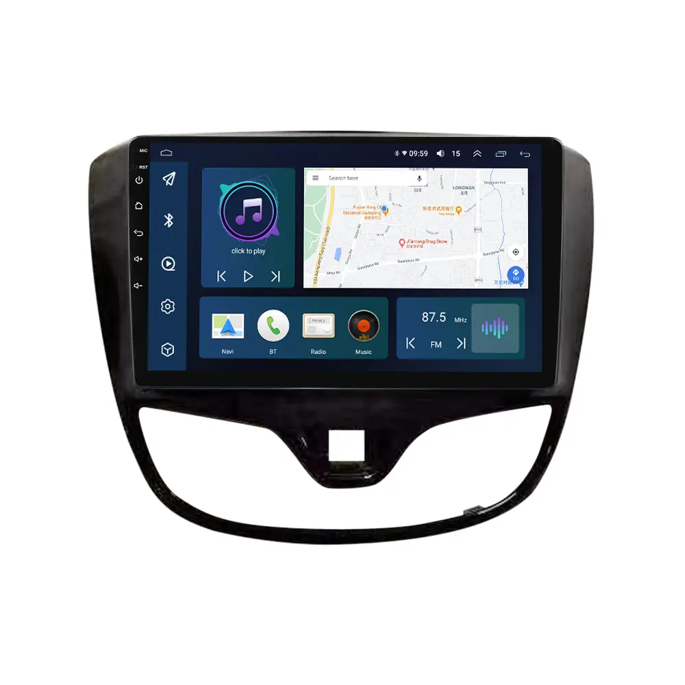 Navitree Android 11 8 + 128G Auto Stereo Radio Voor Opel Karl Vinfast Fadil 2017-2020 Bt Stereo spiegel Link Auto Radio Gps Navigatie