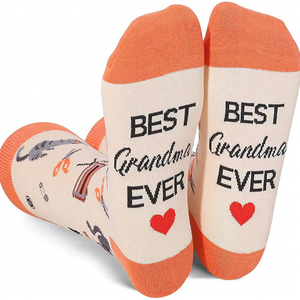 WZ-647 Spring Casual English Letter <strong>SOCKS</strong> Sports Mid-Calf Cotton <strong>Socks</strong> for Husband Son Daughter Friend-Best Gift - Product Image 3