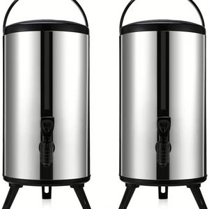 Dispensador de bebidas frías/térmicas aislado portátil para café, té de burbujas, cerveza, otras bebidas, nueva condición hecha para agua de leche - Product Image 2