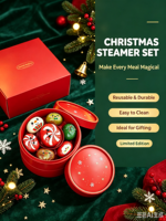 Jouet Squishy de Noël, lot de 6 pièces, en TPR et Maltose, jouet anti-stress à presser, boîte de Noël, jouet de décompression et anti-stress