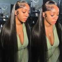 Achetez des perruques frontales, des tissages et des perruques en cheveux naturels vietnamiens ultra-lisses pour femmes noires, des perruques Lace Front en cheveux humains sans colle