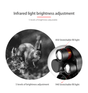 מפעל אספקת משקפת משקפת עם ראיית לילה תרמית ראיית לילה טקטיקה ראיית לילה לקמפינג - Product Image 4