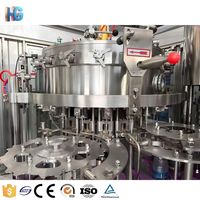Machine de remplissage de canettes de boissons gazeuses isobariques linéaires 3000BPH, ligne de production automatique de cannettes de soda