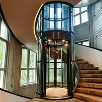 Ascenseur résidentiel pour villa, ascenseur pour maison de luxe, ascenseur privé pour résidence, ascenseur domestique pour villa