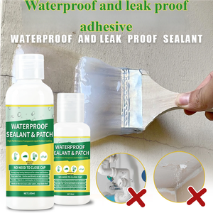 กาวกันน้ำ 30 มล. น้ำยาเคลือบกันน้ำแบบใสสำหรับปิดรอยรั่ว ใช้ได้กับพื้นห้องครัวห้องน้ำ - Product Image 5