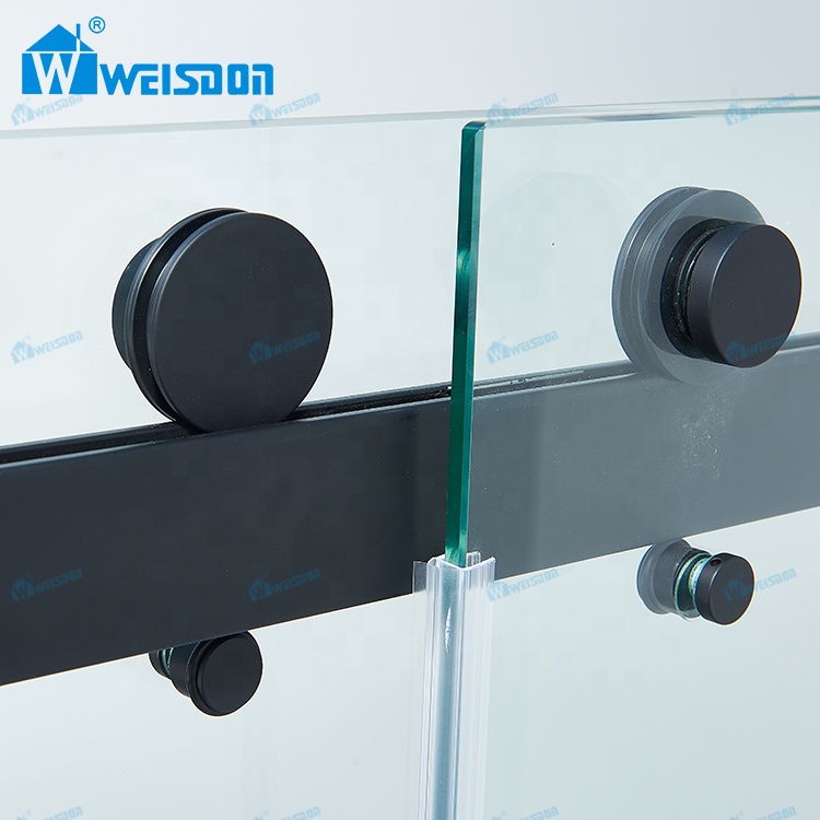 shower door double sided frameless