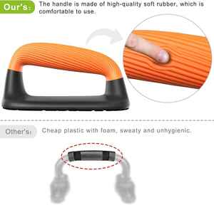 Soporte de Flexiones Portátil de Alta Calidad, Multifuncional, para Entrenamiento de Gimnasio, Barra de Flexiones para Entrenamiento de Músculos Abdominales para Uso en el Hogar - Product Image 5