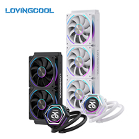 Lovingcool 2027 Nouvelle Arrivée Refroidisseur Liquide 240 Haute Performance pour CPU Ventilateur à Haut Débit d'Air Accepte Logo Personnalisé OEM pour Boîtier Gamer