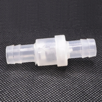 Matériau en PVC de vanne anti-retour en plastique à sens unique ZM Water PP avec des tailles de 3/4/6/8/10/12mm Non Flow Back