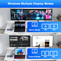 Certificado Thunderbolt 4 13 en 1 USB 4,0 40Gbps DP 8K30Hz USB C 13 Puertos Estación de acoplamiento en stock