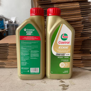 น้ำมันเครื่องสังเคราะห์อย่างสมบูรณ์ SP <span class=keywords><strong>0W40</strong></span> A3/B4รุ่นมาเลเซีย3436639ลิตร PO20E4A-00สำหรับ <span class=keywords><strong>Castrol</strong></span> EDGE - Product Image 3
