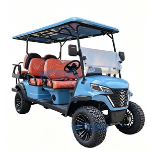Proveedor Profesional de Carritos de Golf Eléctricos, Precios de Fábrica, 4 Ruedas, 3-4 Asientos, Certificado CE, Buggy de Golf Eléctrico Todoterreno, Batería de Plomo-Ácido - Product Image 5