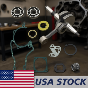 MS380 Crankshaft Bearing Oil Seal <b>Piston</b> Needle Cage Gasket Kit for Engine <b>Parts</b> D0100HXJEEP New - Product Image 2