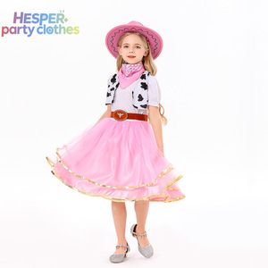 Disfraz de Princesa de Alta Calidad HESPER, Disfraz de Vaquero del Oeste para Niños y Niñas, Ropa para Actuaciones en Escenario y Carnaval - Product Image 3