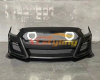 XLstyling Pièces automobiles de haute qualité Pare-chocs avant avec grille lumineuse pour Mustang GT500 15-17