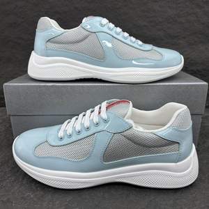 Zapatos Casuales de Hombre de Diseño, de Cuero Genuino con Malla y Cordones, Zapatillas Deportivas Elegantes de Verano, Zapatos para Caminar de Alta Calidad con Masaje en la Puntera - Product Image 4