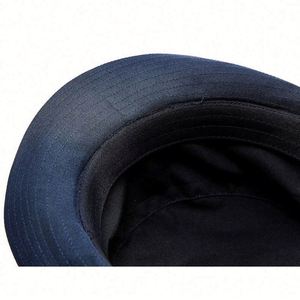 Chapeau de stewardesse et d'hôtesse blanc personnalisé pour femme, à bordures bouclées, avec broderie 3D, idéal pour les sports de plage - Product Image 5