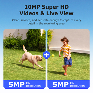 Nouvelle caméra de sécurité solaire sans fil 4G IP PTZ 10MP avec zoom IA 36X, PIR+AOV, étanche pour extérieur - Product Image 6