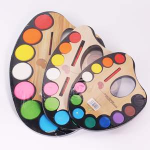 Juego de Pinturas de Acuarela de Alta Calidad de 12 Colores con Pincel para Niños, Regalo - Product Image 1