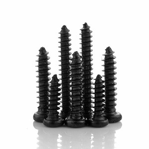 <b>Black</b> Carbon Steel M2 M2.5 M2.6 M3 M3.5 M4 M5 Pan Head <b>Self</b> <b>Tapping</b> <b>Screw</b> - Product Image 3