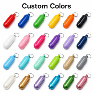 Porte-clés flottant en plastique avec logo personnalisé, anneau porte-clés flottant pour bateau, navigation marine, natation, pêche, sports nautiques, flotteur de sécurité - Product Image 3