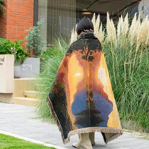 Tùy Chỉnh Nghệ Thuật Dệt Phim Hoạt Hình Mô Hình Tấm Thảm Chăn 70% Polyester 30% Bông Đa Chiều Tùy Biến Cho Nhà - Product Image 3