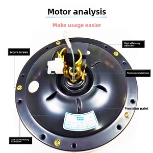 Daming Quạt Trần Công nghiệp 56 inch thiết kế gió ba lá cho phòng khách gia đình nhà ăn ký túc xá nhà hàng bằng kim loại điện - Product Image 5