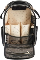 Sacs à couches multifonctionnels pour bébé avec matelas à langer Sangles pour poussette Poches pour bouteille Sac à dos momie pour voyage