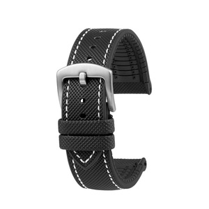 LAIHE, nuevo diseño para hombre, correa de reloj de goma de nailon de goma, 20 21 22 24mm, resistente al agua híbrida con función transpirable - Product Image 2