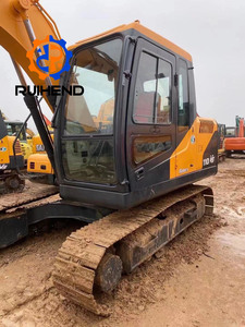 Excavatrice Hyundai 110 <span class=keywords><strong>d</strong></span>'<span class=keywords><strong>occasion</strong></span>, 11 tonnes, en excellent état, <span class=keywords><strong>d</strong></span>'origine coréenne, distributeur <span class=keywords><strong>Poclain</strong></span>, à vendre à bas prix - Product Image 4