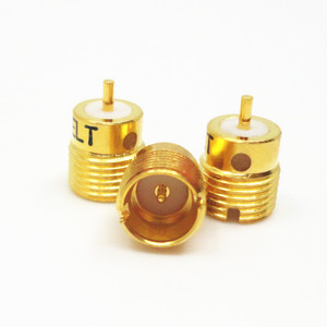 26.5Ghz đầy đủ detent mạ Vàng thẳng asmp RF Hàn RF đồng trục Micro dải kết nối - Product Image 4