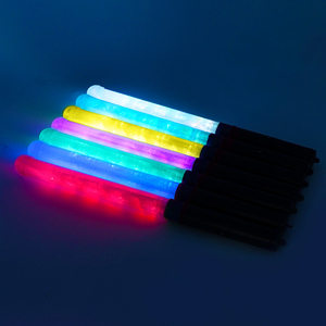 Cristal Varita Palos Led <span class=keywords><strong>Fiesta</strong></span> Espuma Luz Intermitente Flash Solar Powered Espadas Juguetes Corazón Glow Stick - Product Image 3