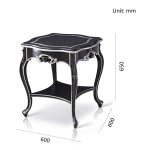 <span class=keywords><strong>Table</strong></span> d'appoint <span class=keywords><strong>de</strong></span> salon carrée, élégante et Antique - Product Image 5