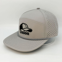 Gorras de Béisbol de Alta Calidad con Logotipo Personalizado, Impermeables, Perforadas, de 6 Paneles, con Logotipo Bordado, Gorras de Golf con Cuerda