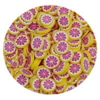 Mix Fruit Oranje Citroen Polymeer Klei Hagelslag Fruit Plakjes Nagel Ambachtelijke Sieraden Bevindingen Diy Slijm Accessoires