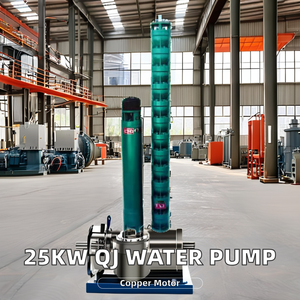 <span class=keywords><strong>Pompe</strong></span> à eau centrifuge électrique multi-étages haute pression en fonte de 40 ch, antirouille, submersible, modèle QJ-40, moteur 100% fil de cuivre - Product Image 6