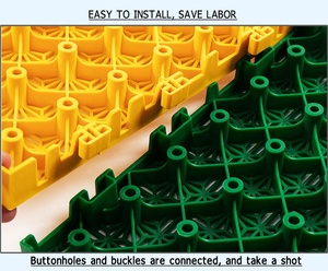 Baldosas de Plástico Tipo Goma con Sistema de Clic para Pisos de Garaje, Motocicletas, Interiores, Exteriores, Sótanos, Almacenes y Escaleras - Product Image 6