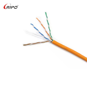 Cable de red interior exterior blindado Cat6 24AWG FTP-Cable LAN de cobre LSZH-Admite transmisión de alta velocidad Gigabit - Product Image 2