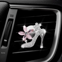 Penyegar Udara Mobil Modern Berbahan Alloy dengan Klip Ventilasi, Evaporasi Alami & Dekorasi untuk Penggunaan Interior