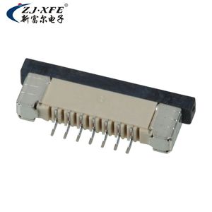 Connecteur FPC/FFC 9 broches, pas de 0,5 mm, contact supérieur/inférieur ZIF, type tiroir horizontal SMT/SMD - Product Image 3