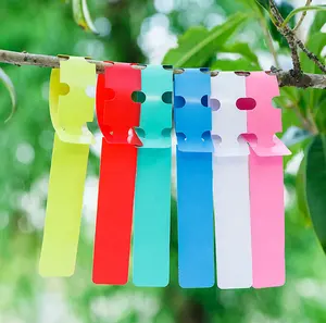 Çin su geçirmez plastik bitki asılı etiketleri bahçe bitki çiçek işaretleyici etiket toptan için