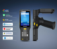 Chainway C61 PDA Android robuste, smartphone intelligent avec lecteur de codes-barres, intégré avec lecteur RFID UHF Impinj E710 à longue portée