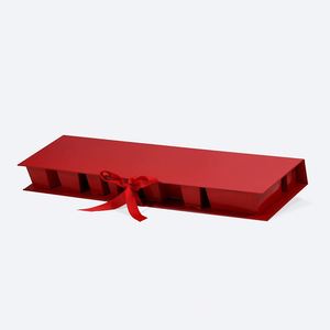 Caja de Regalo Navideña Roja, Cajas de Navidad para Empacar Alimentos - Product Image 3