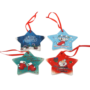 2026 Ornamento Natalizio Personalizzato in Ceramica Ecologica e Resistente con <span class=keywords><strong>Nome</strong></span> del Bambino, Regalo Personalizzato per Neonati Maschi e Femmine, Produzione <span class=keywords><strong>di</strong></span> Fabbrica - Product Image 3