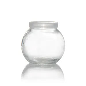 异形批发定制100毫升150毫升200毫升食品级布丁瓶带盖玻璃酸奶罐