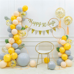 Support d'arche <span class=keywords><strong>de</strong></span> ballons portable en fer, cadre <span class=keywords><strong>de</strong></span> <span class=keywords><strong>fond</strong></span> <span class=keywords><strong>de</strong></span> scène <span class=keywords><strong>de</strong></span> mariage, support <span class=keywords><strong>de</strong></span> guide <span class=keywords><strong>de</strong></span> chemin, décoration pour événements et fêtes - Product Image 3