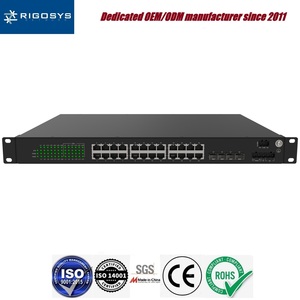 Full Gigabit POE-verwaltete Industrial Ethernet Switch-Netzwerk-Switches mit 24 Ports - Product Image 3