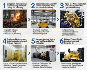 <span class=keywords><strong>WAGNA</strong></span> DC33W-50 4DN3.6E-G 3,61L Common Power 24KW/30KVA Standby-Leistung 26KW/33KVA 50Hz Wassergekühlter Industrie-Dieselgenerator - Product Image 3