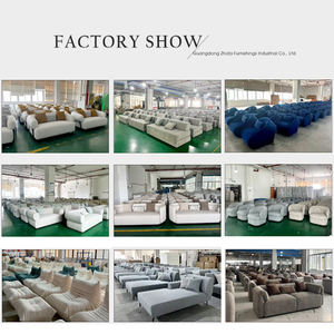 होटल लॉबी कुर्सी अनुकूलित घुमावदार आकार के लक्जरी मॉड्यूलर अनुभागीय सोफे कपड़े स्टोर लाउंज कुर्सियां आधुनिक बूथ सोफा सेट - Product Image 5