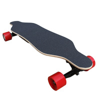 Skateboard Électrique Tout-Terrain Pas Cher, E-Skateboard Longboard Électrique Haute Vitesse en Érable pour Adultes